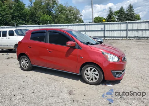 2018 Mitsubishi Mirage Se from USA, damaged, VIN ML32A4HJ4JH005329